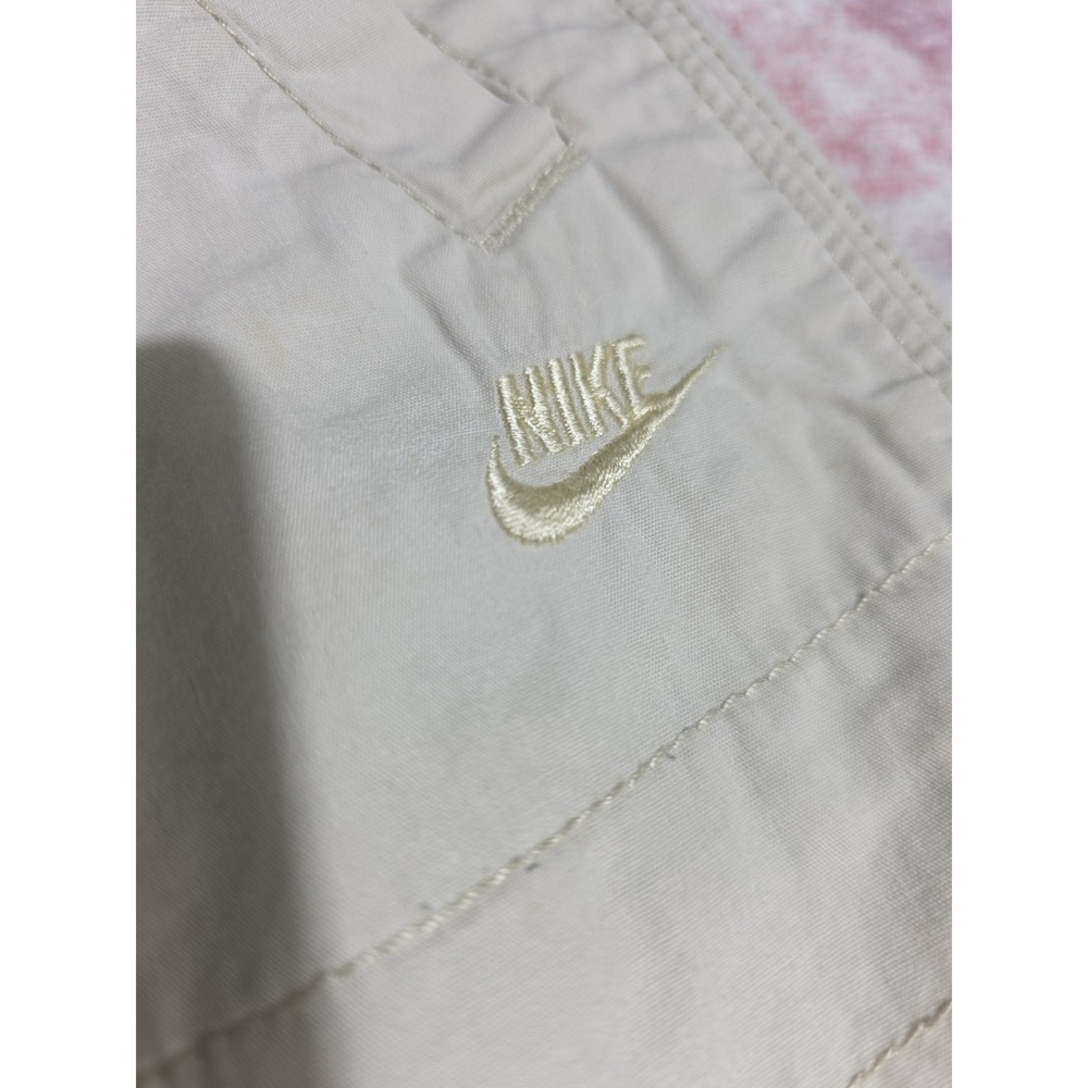 Nike Youth Girls Size M (8-10) Cream Beige Cotton Capri Crop Pants Drawstring... - Picture 3 of 9